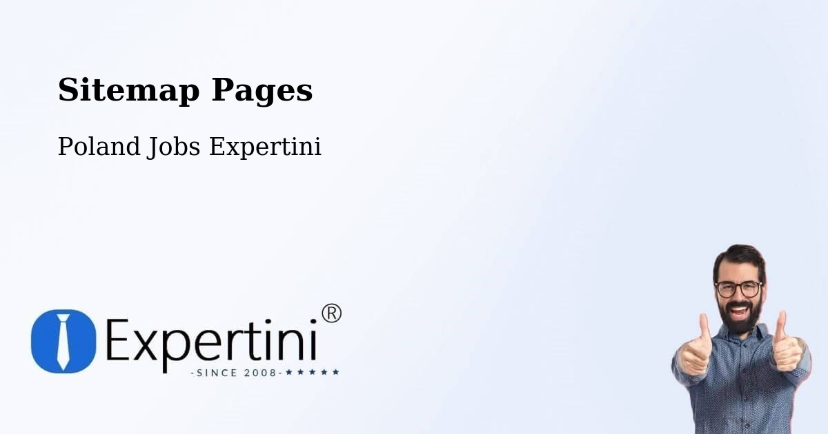 Sitemap Pages - Mieścisko - Poland Jobs Expertini