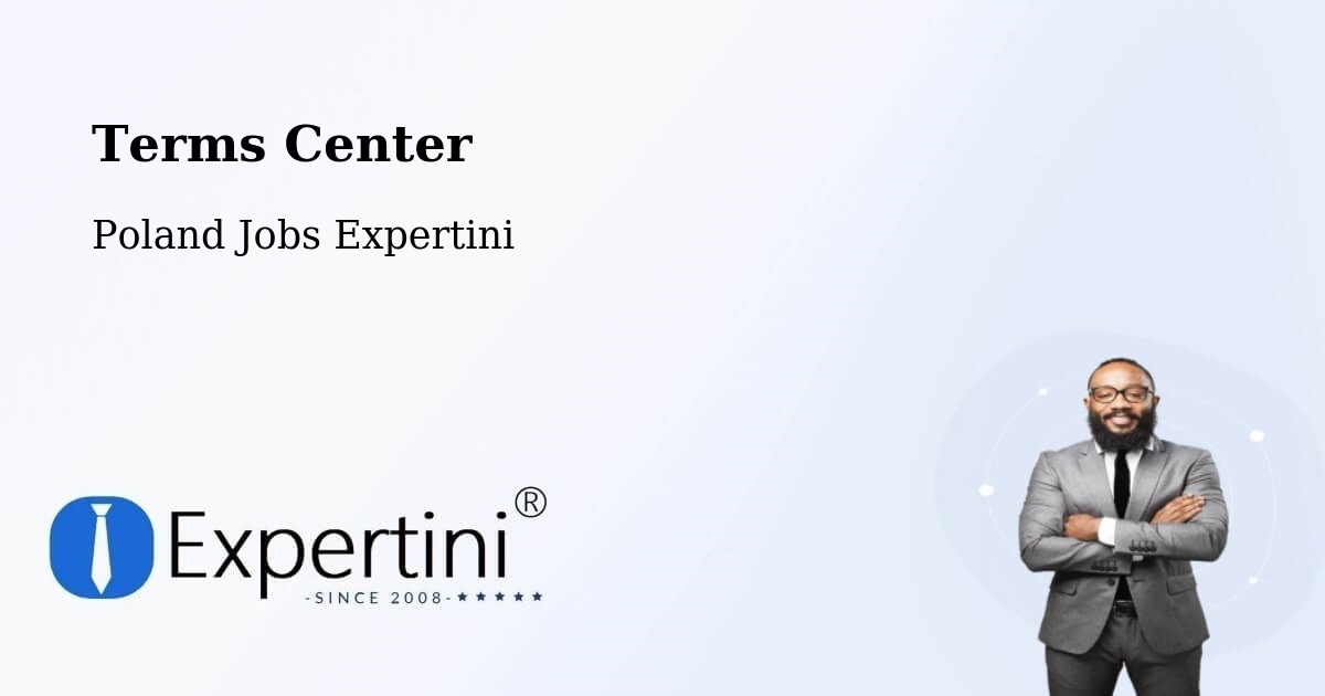 Terms of Service – Mieścisko - Poland Jobs Expertini